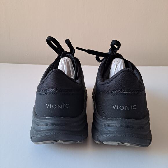 Vionic Walk Max Low Top Lace-Up Sneakers Slip On Shoes Black Women's Size 8.5 - Picture 5 of 12